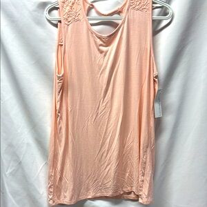 Loveappella NWT Light Peachy Tank